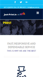 Mobile Screenshot of just-print.ie